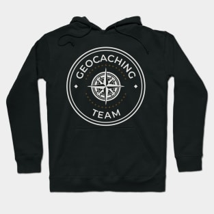 Geocaching team logo round Hoodie